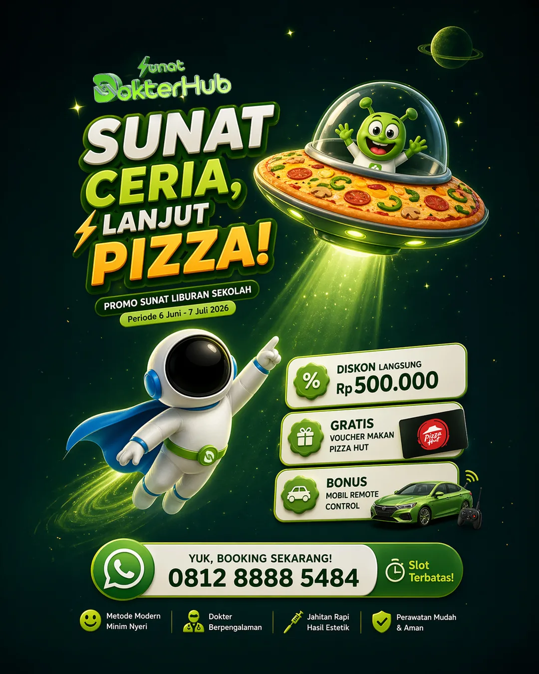 Promo Sunat Ceria Lanjut Pizza DokterHub