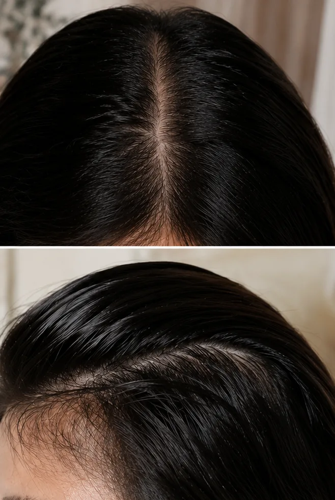 Kondisi rambut setelah pemakaian Lavola